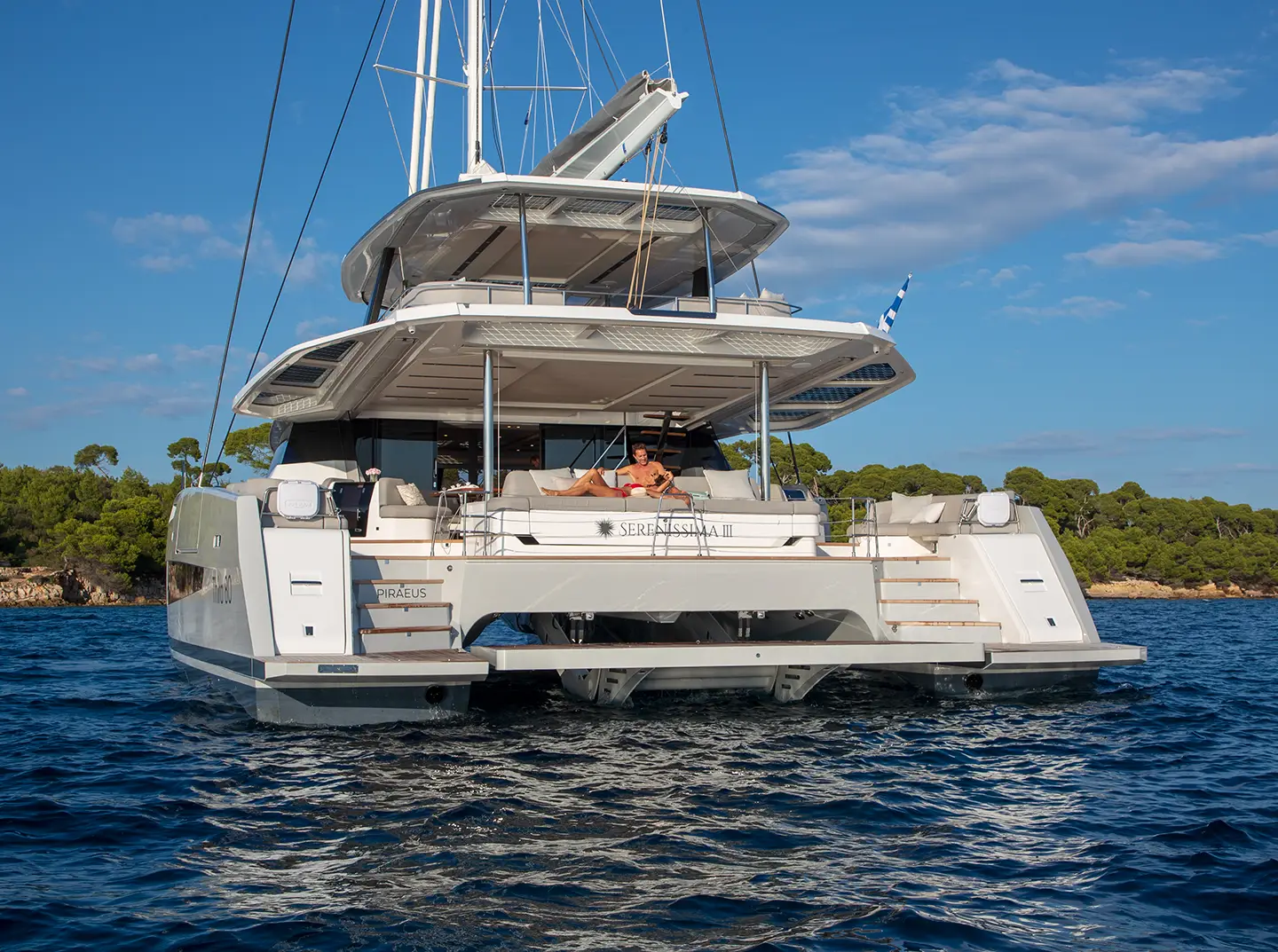 Sailing in the Tyrrhenian Sea