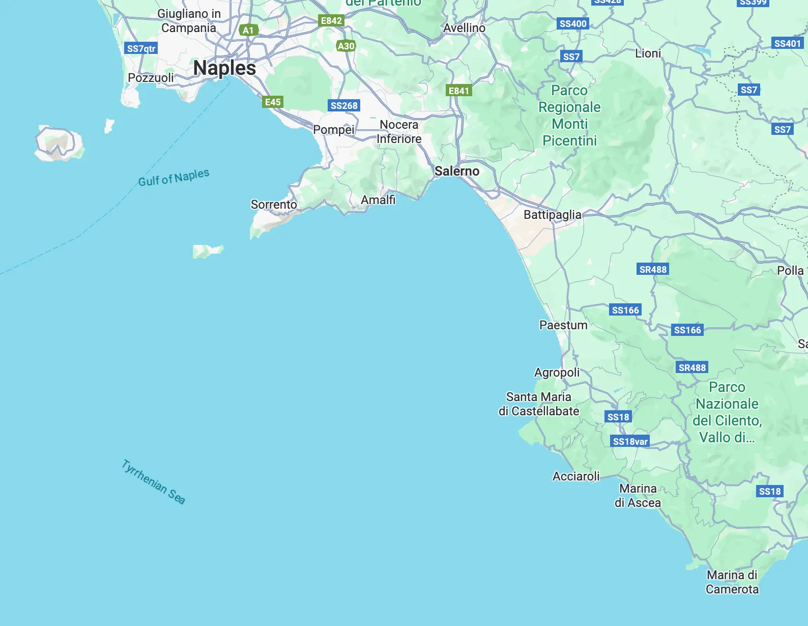 Sorento Route Image